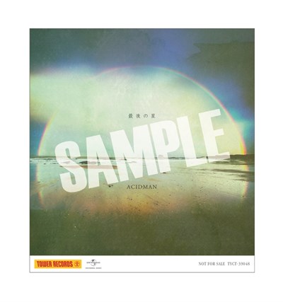 ACIDMAN Single Sticker SAMPLE