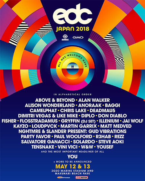 EDC Japan 2018