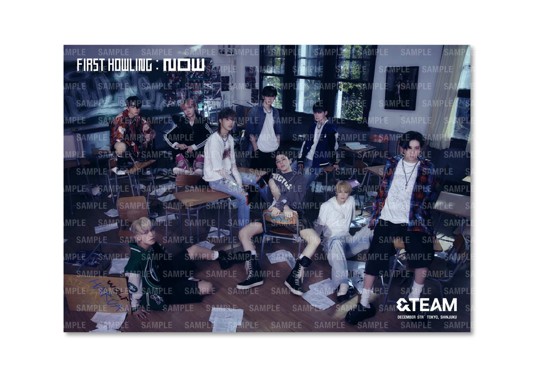 &TEAM 1st ALBUM『First Howling : NOW』「プレミアムサイン会(ミニ 