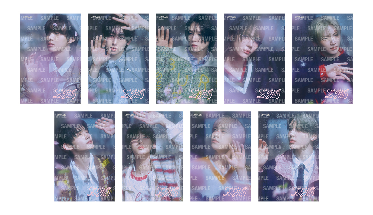 &TEAM 1st SINGLE「五月雨 (Samidare)」ストア特典絵柄公開 - &TEAM