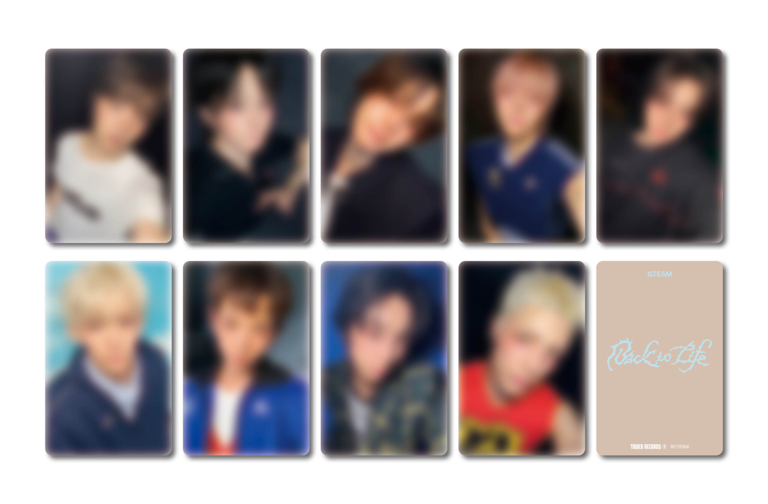 &TEAM KR 1st Mini Album 'Back to Life' 発売記念CDショップ店頭