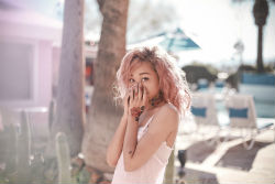 青山テルマ_PINK TEARS_アー写