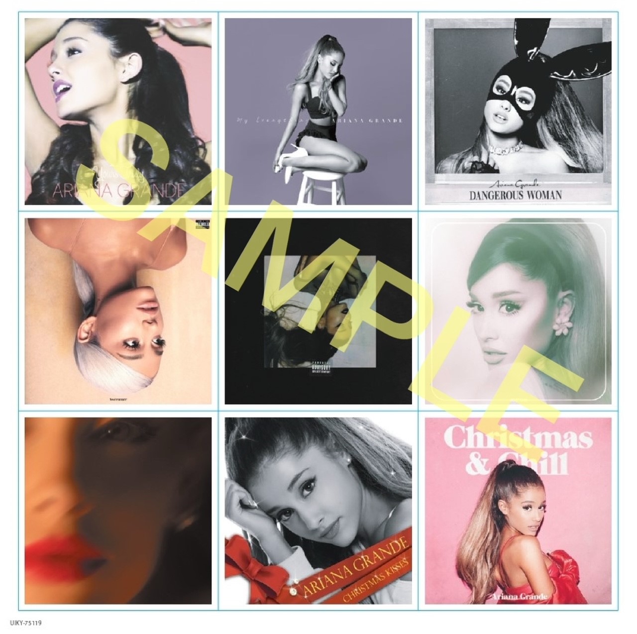 サンタ・テル・ミー」アナログ盤に過去9作のジャケ写ステッカーが封入