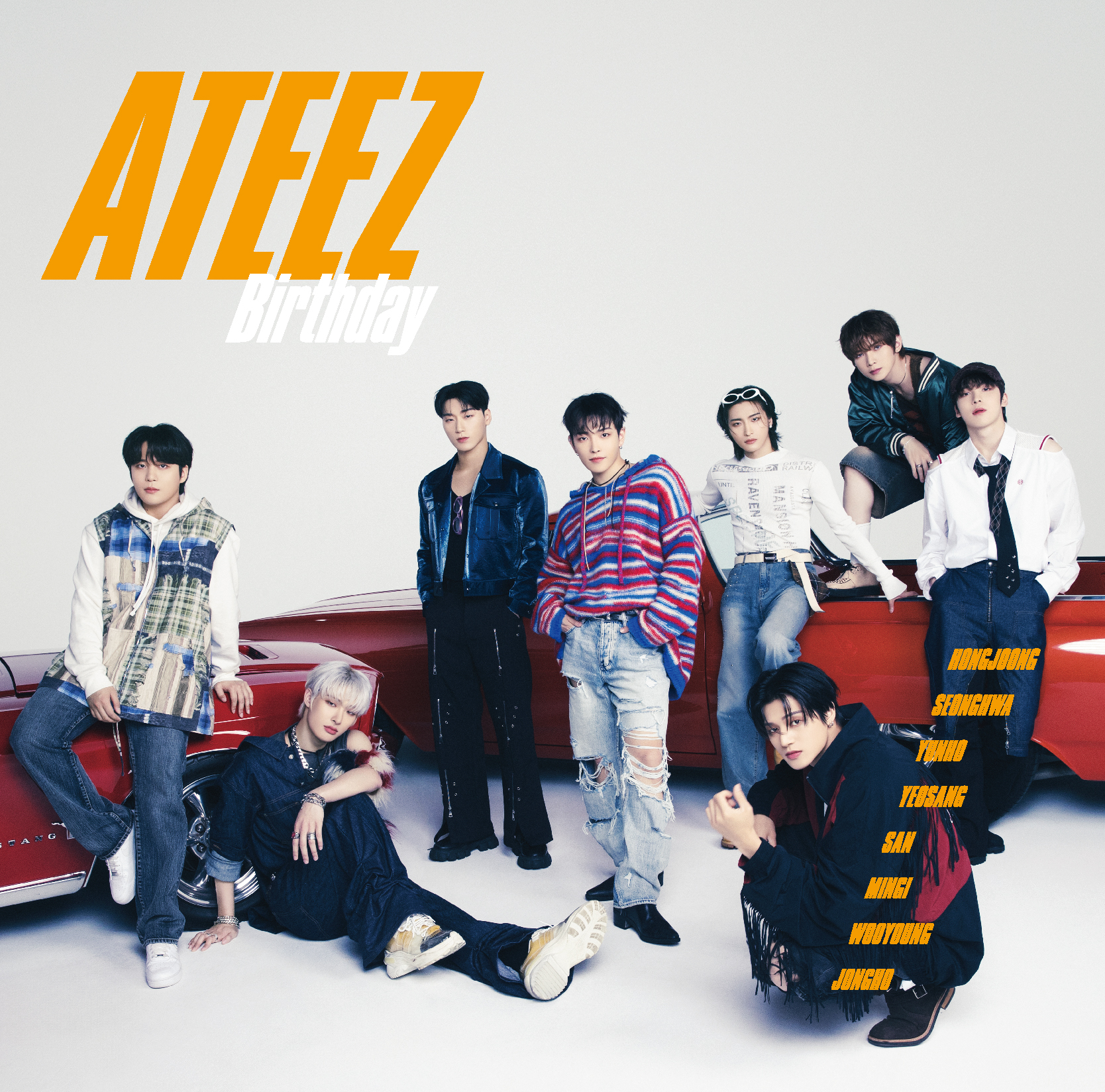 ATEEZ JAPAN 4TH SINGLE「Birthday」2024年10月2日（水）リリース決定 