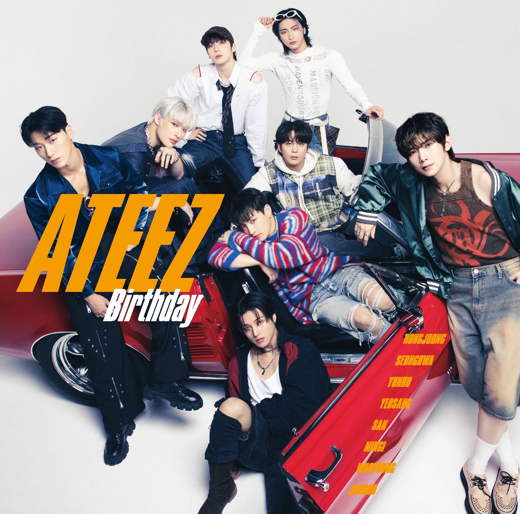 ATEEZ ヨーロッパ 限定 MD レプリカ 望ましく ユニホーム サン
