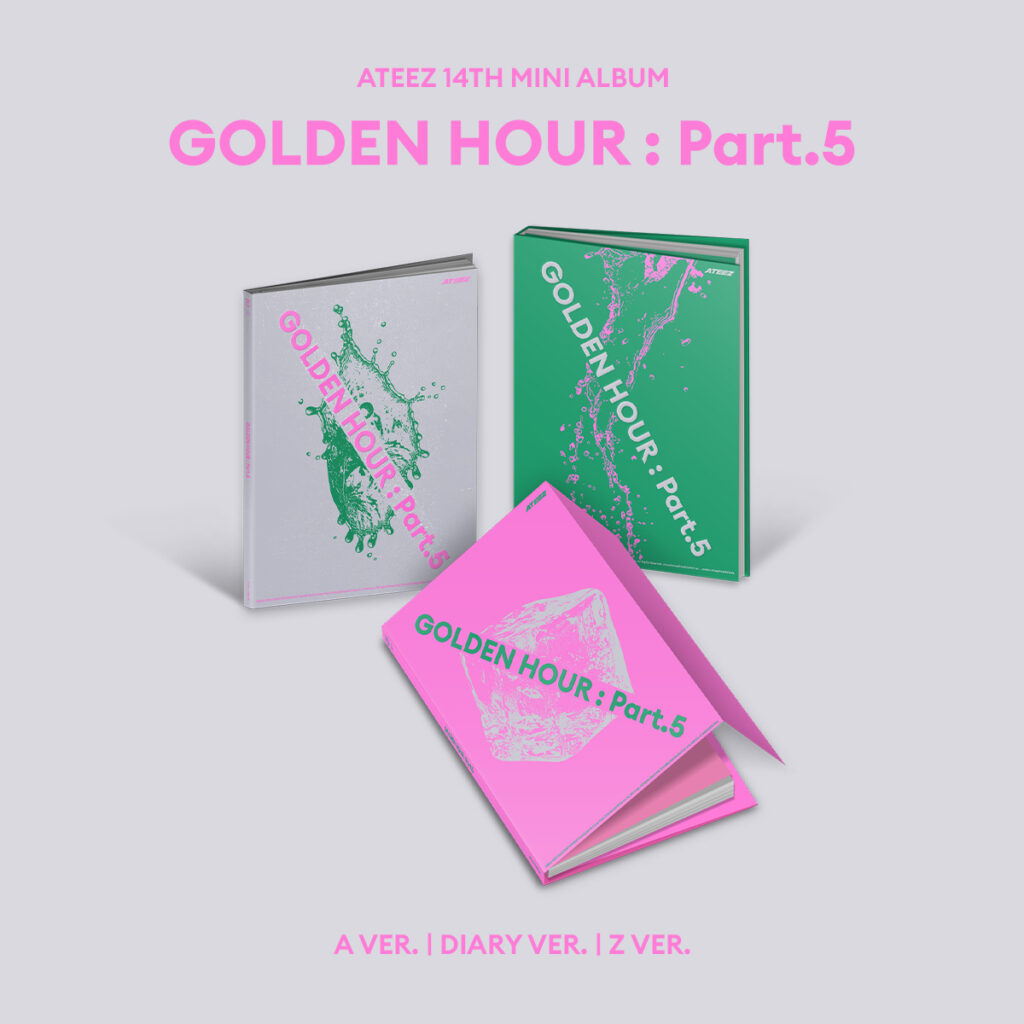ATEEZ - 14TH MINI ALBUM [GOLDEN HOUR : Part.5] 日本公式輸入盤販売 