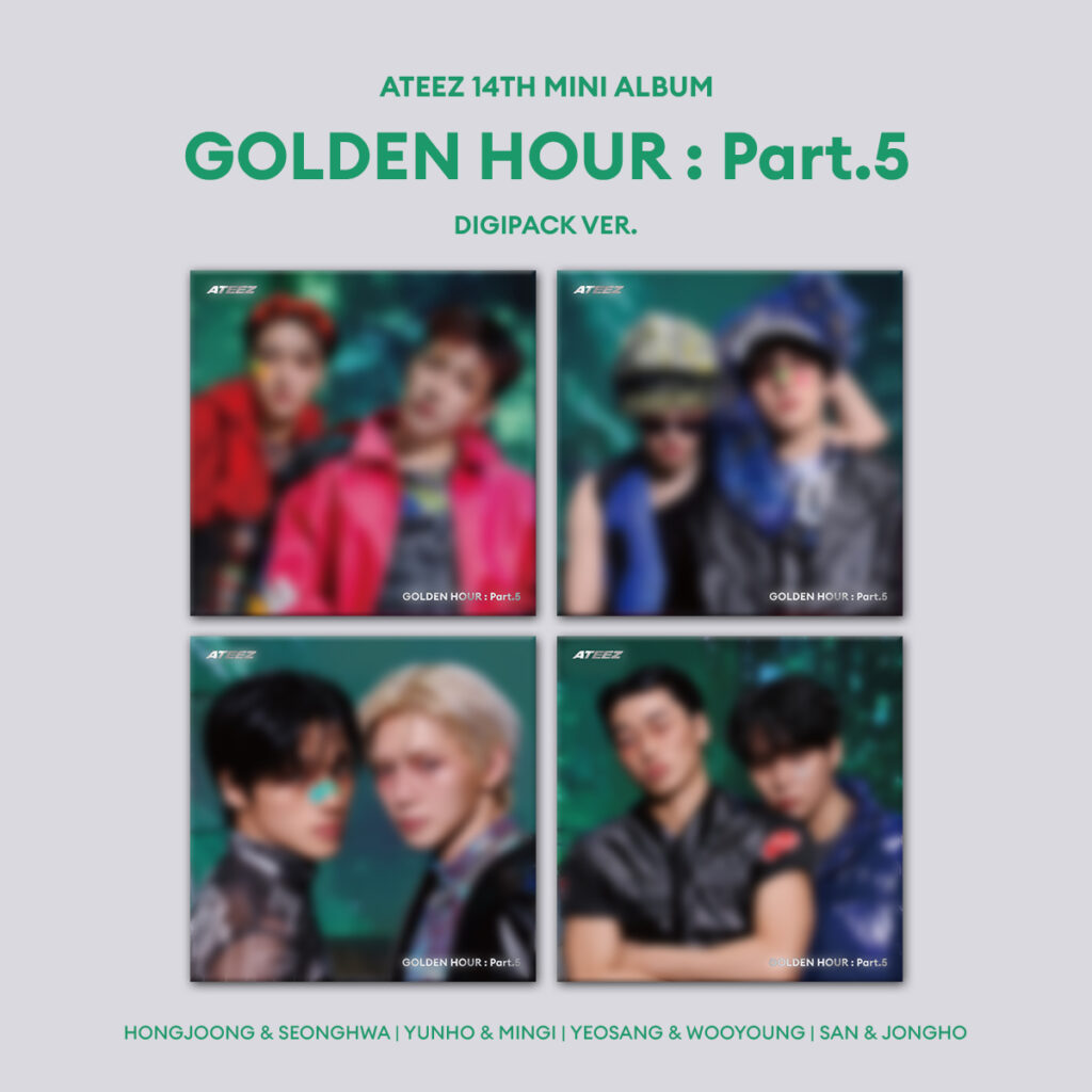 ATEEZ - 14TH MINI ALBUM [GOLDEN HOUR : Part.5] 日本公式輸入盤販売 