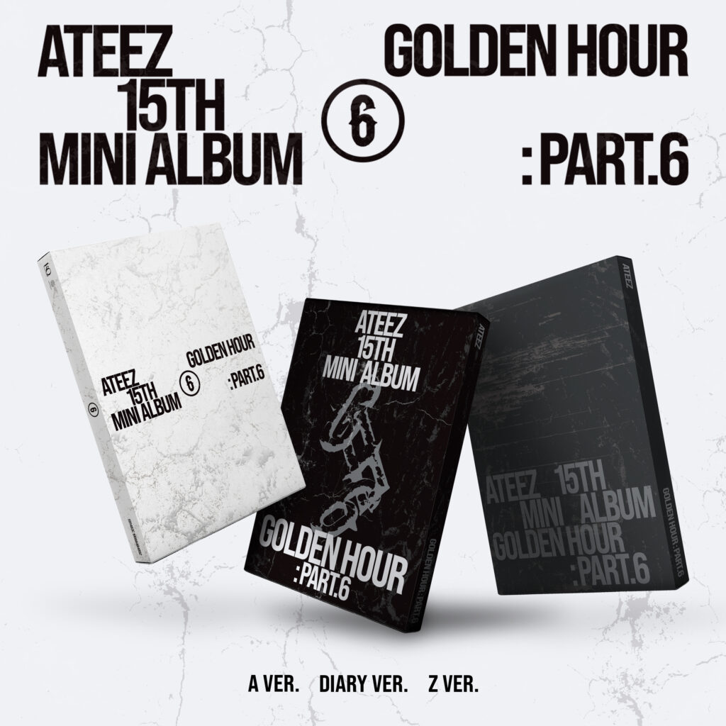 zipeast 071 CDアルバム 黒弦 3rd-craft 未開封 希少 ATEEZ - 15TH MINI ALBUM [GOLDEN HOUR : Part.6] 日本公式輸入盤販売