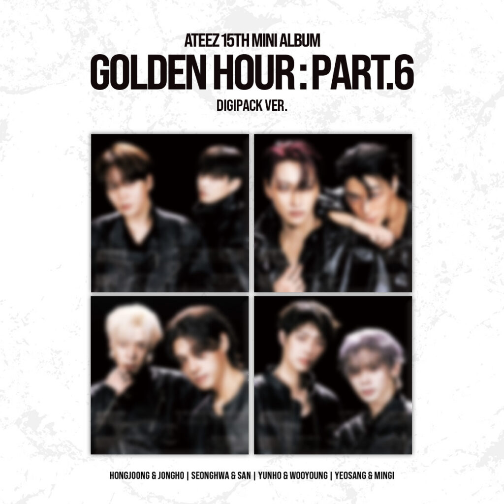 ATEEZ - 15TH MINI ALBUM [GOLDEN HOUR : Part.6] 日本公式輸入盤販売
