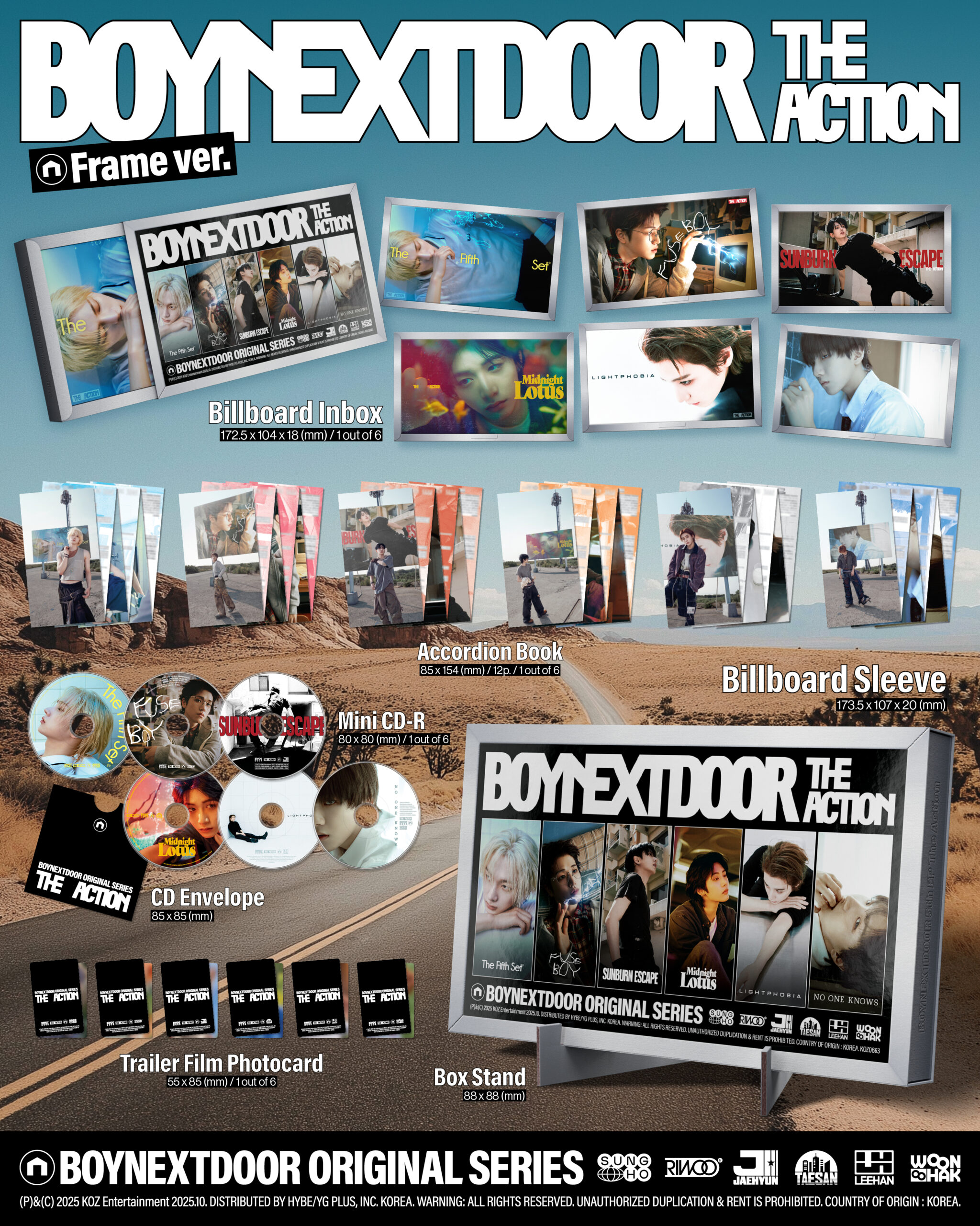 BOYNEXTDOOR 5th EP 『The Action』予約販売開始！ - BOYNEXTDOOR