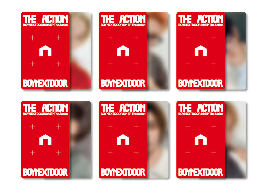 BOYNEXTDOOR 5th EP 『The Action』ストア別購入特典の絵柄公開 