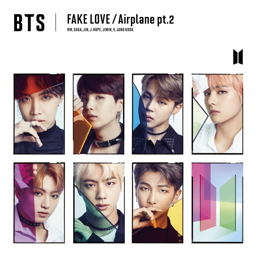 11月7日発売 日本9thシングル Fake Love Airplane Pt 2 全形態ジャケット写真公開 Bts
