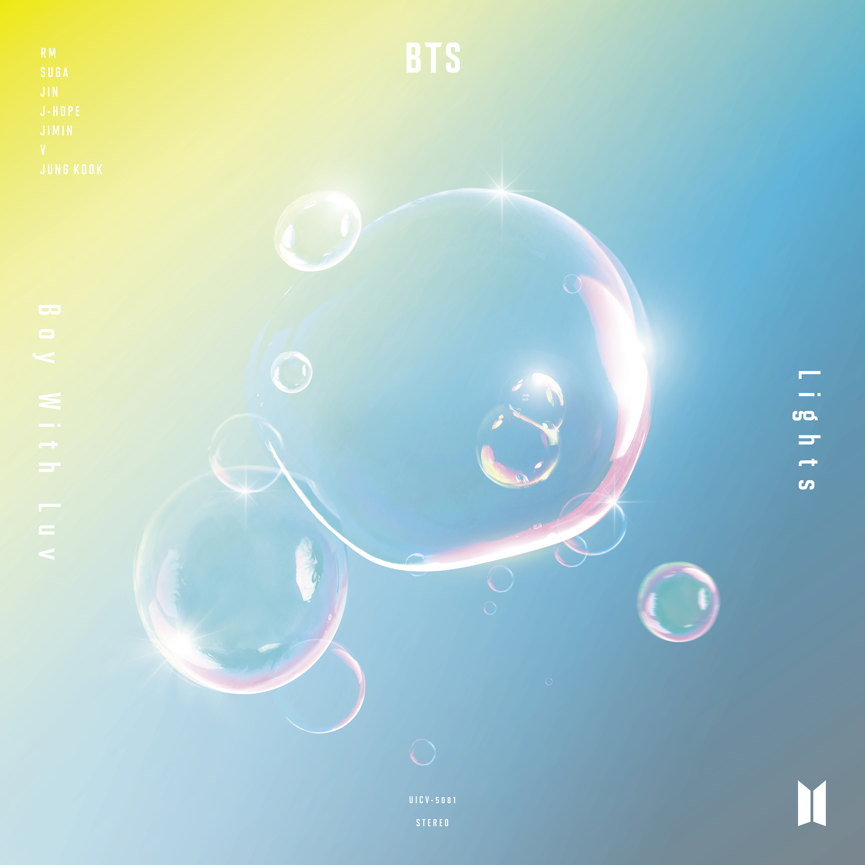 BTS Lights  シリアルナンバー5枚