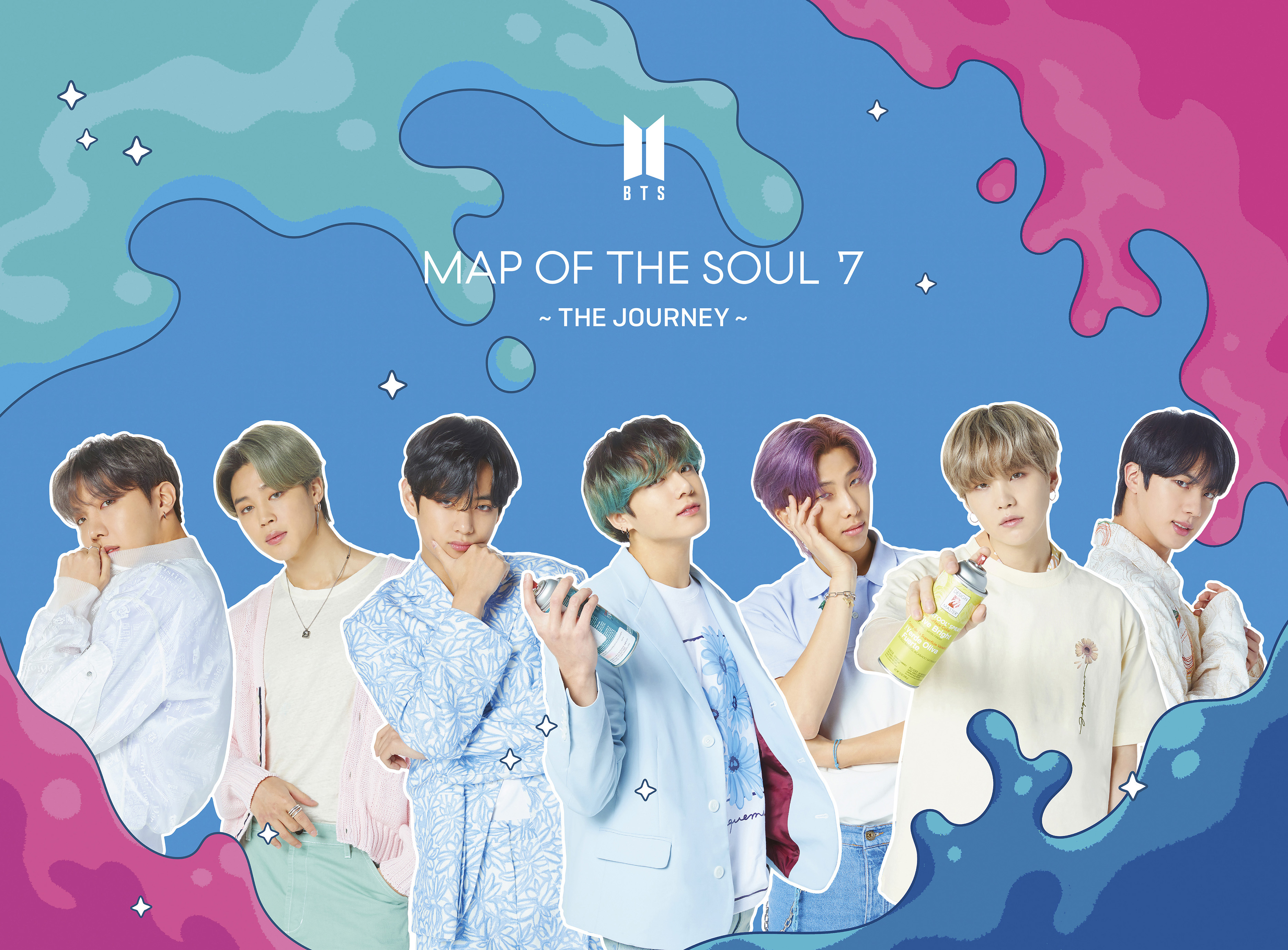日本4thアルバム Map Of The Soul 7 The Journey ジャケット写真公開 Bts