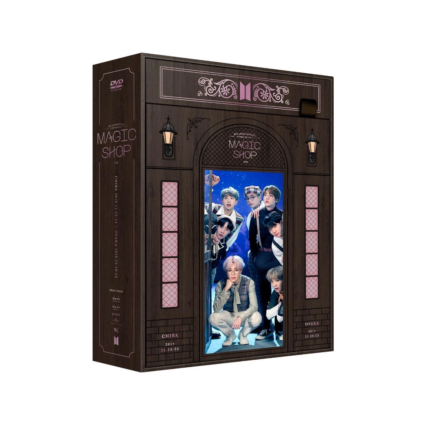 Blu-ray「BTS JAPAN OFFICIAL FANMEETING VOL.5 [ MAGIC SHOP ]」 9月 ...