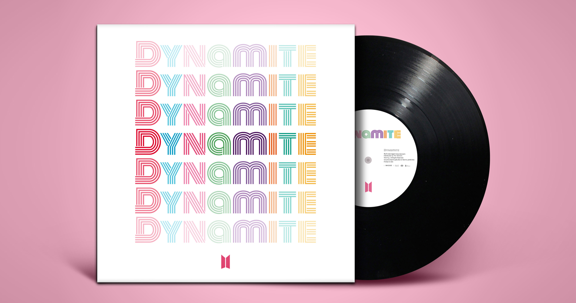 BTS レコード　カセットテープ　dynamite