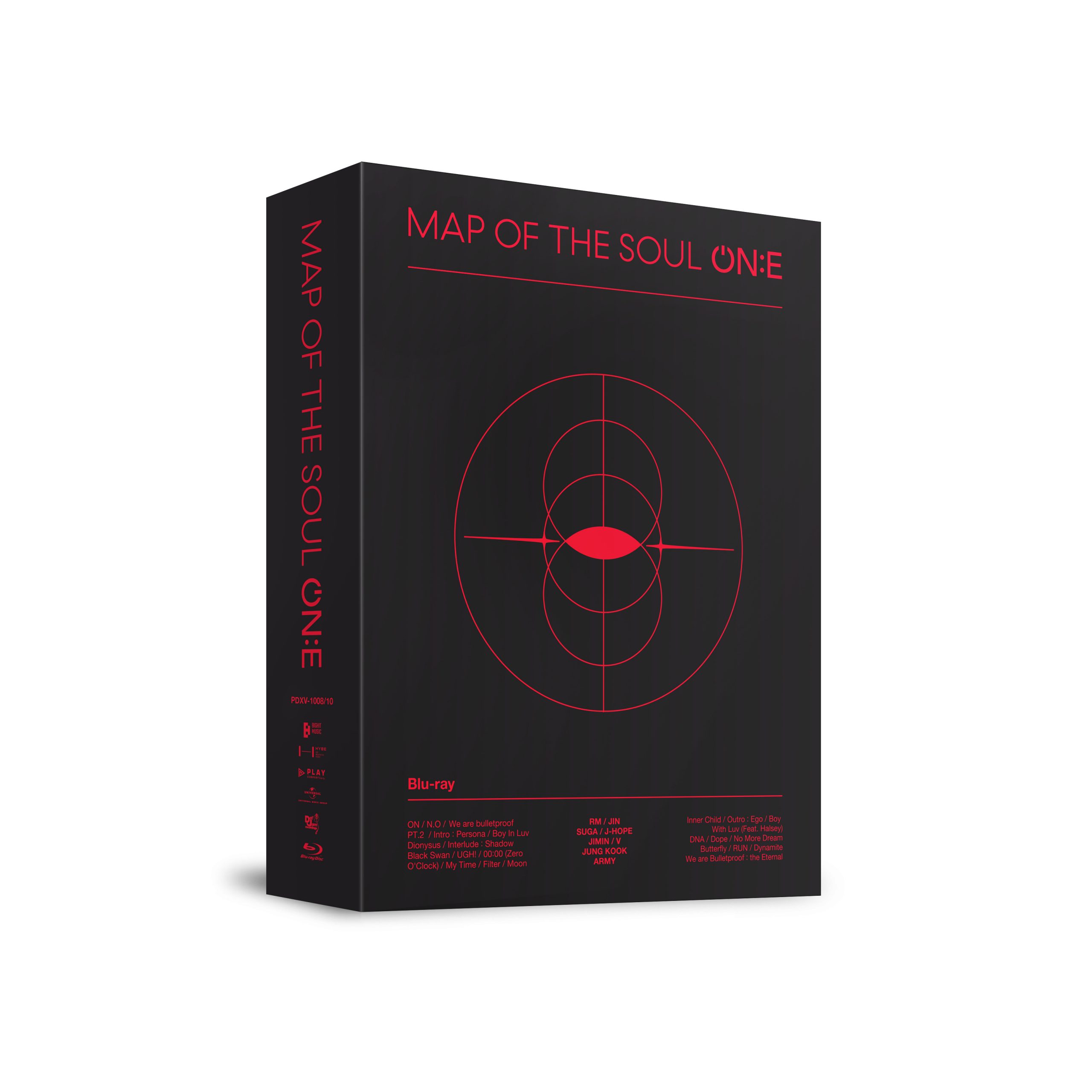 BTS MAP OF THE SOUL ONE  DVD