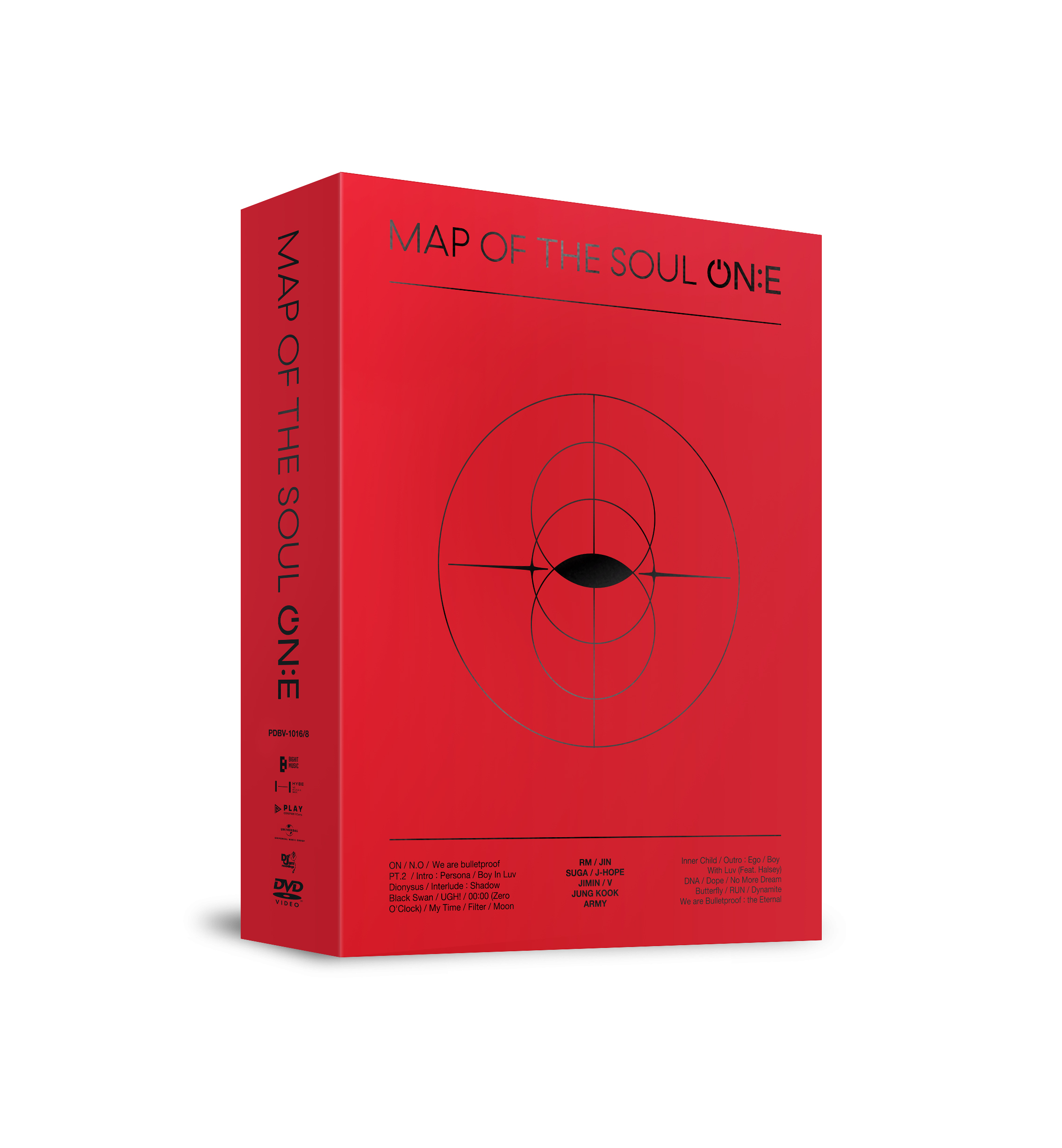 BTS map of the soul o n:e DVD 0