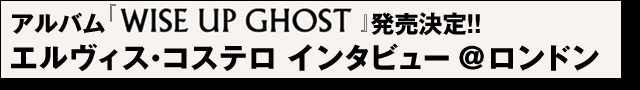 エルヴィス・コステロ インタビュー(2013年7月中旬ロンドンにて)