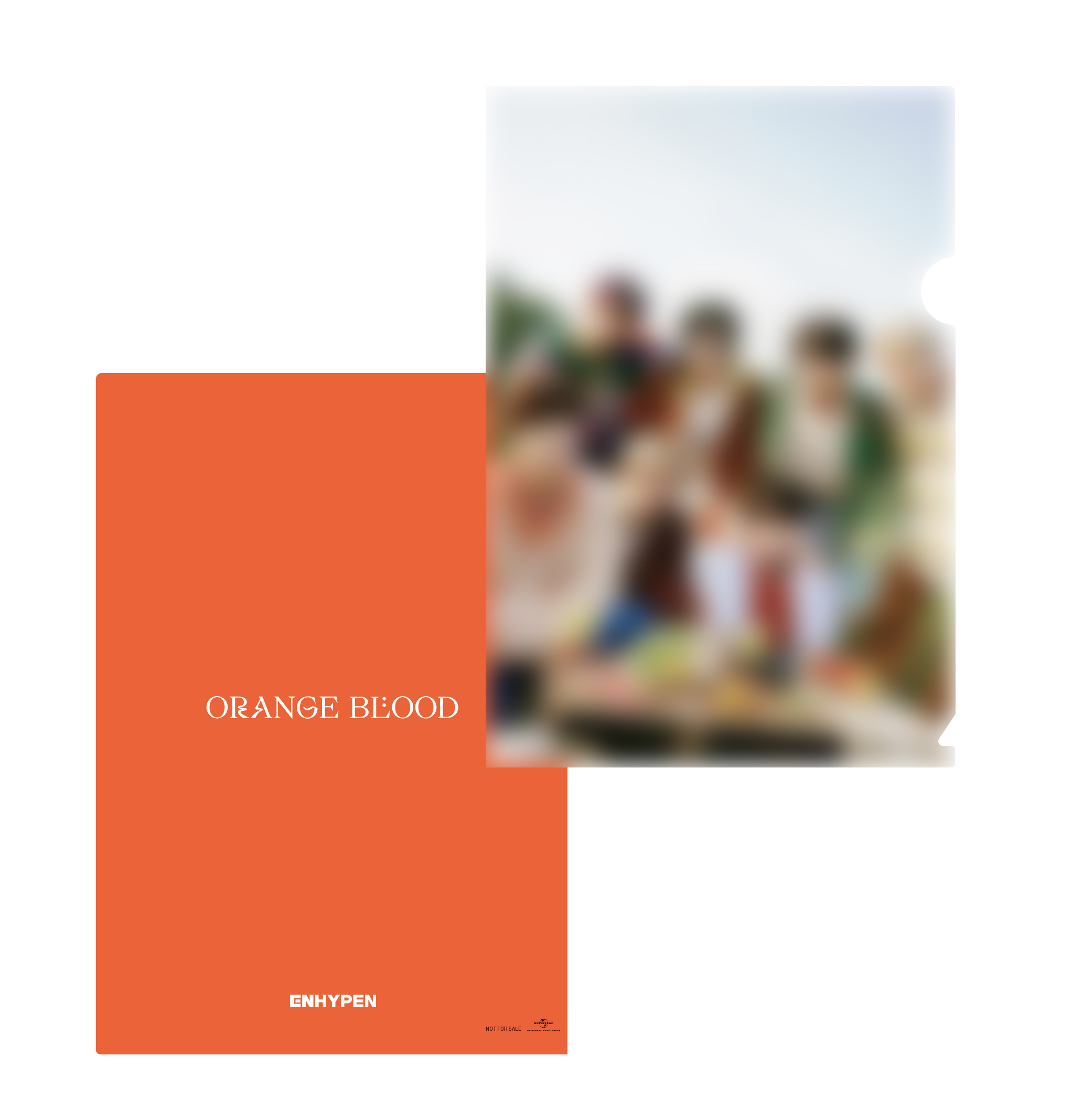 ENHYPEN 5th Mini Album『ORANGE BLOOD』ストア別購入特典絵柄公開 