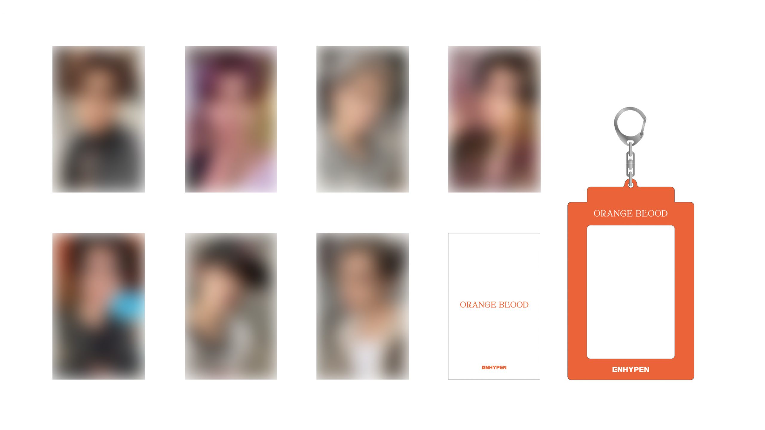 ENHYPEN 5th Mini Album『ORANGE BLOOD』購入者抽選イベント特典絵柄 