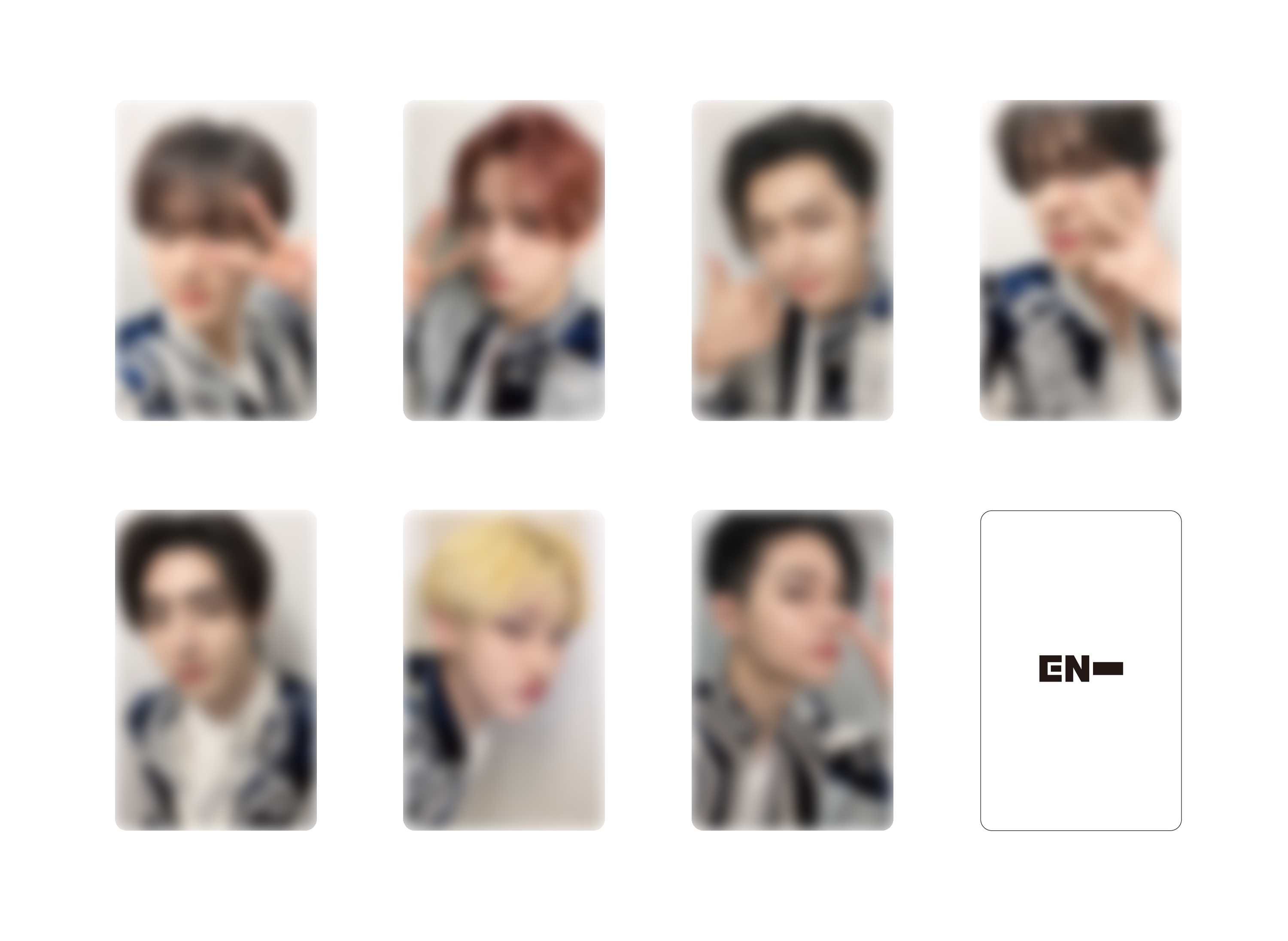 ENHYPEN ROMANCE:UNTOLD ユニバ特典　トレカ　コースター ENHYPEN ROMANCE UNTOLD UMS ユニバ 特典トレカ ENHYPEN ROMANCE