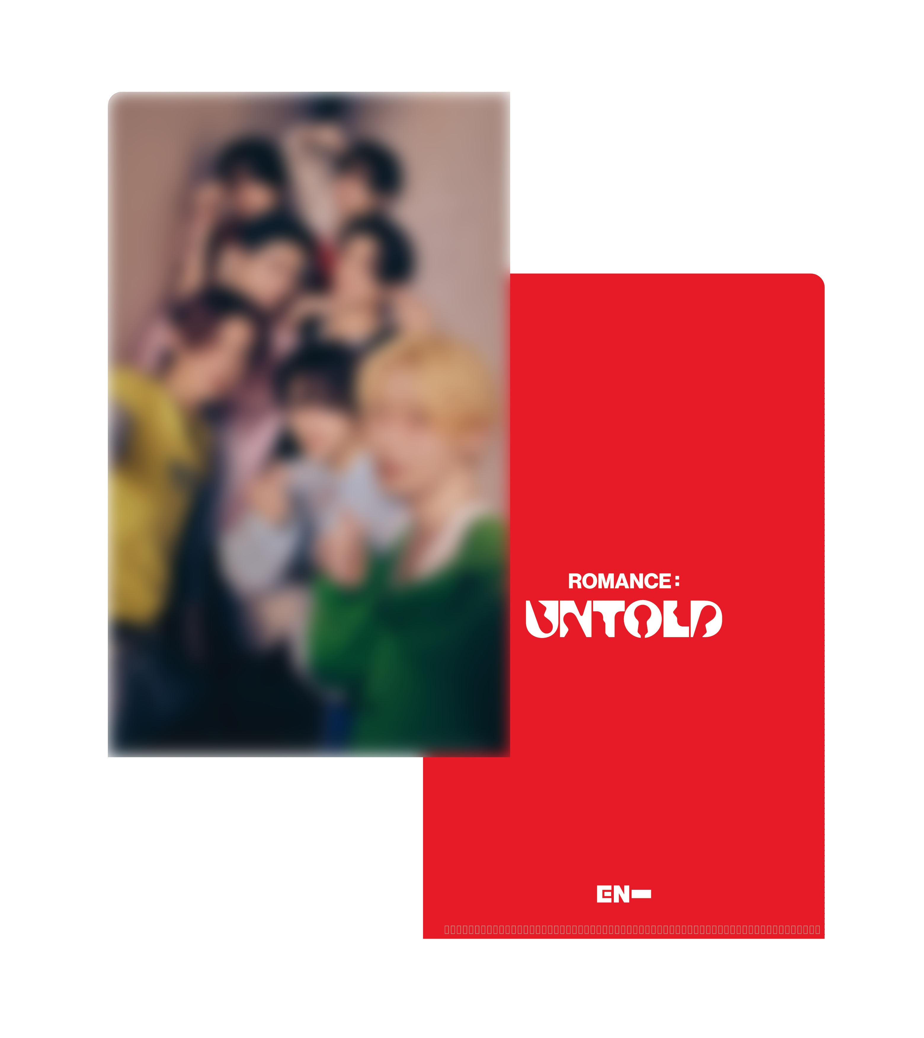 ENHYPEN 2nd Studio Album『ROMANCE : UNTOLD』ストア別購入特典絵柄 