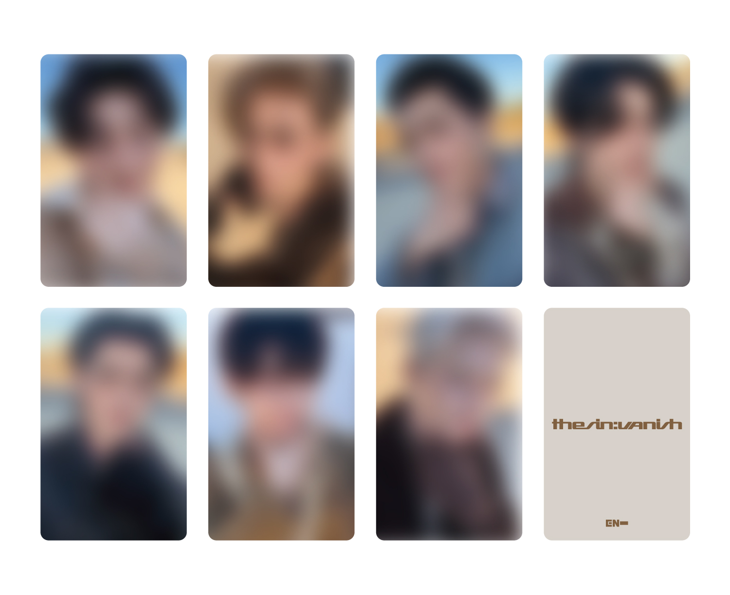 ENHYPEN 7th Mini Album『THE SIN : VANISH』ストア別購入特典絵柄公開