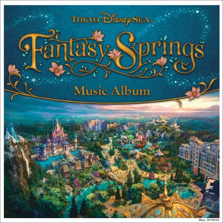 『ファンタジースプリングス ミュージック・アルバム』(UWCD6060)先着購入特典が決定！ 東京ディズニーシー®ファンタジースプリングス