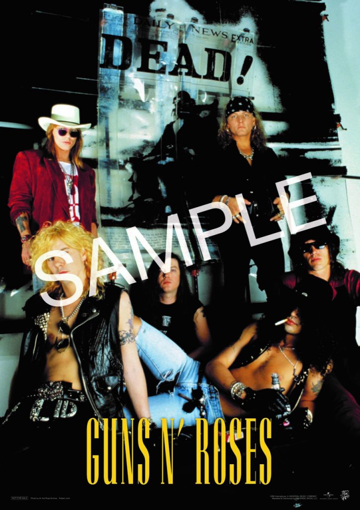 11/11発売『ユーズ・ユア・イリュージョンI & II』の新装盤（全5形態 対象）発売、先着購入特典が決定！ ガンズ・アンド・ローゼズ