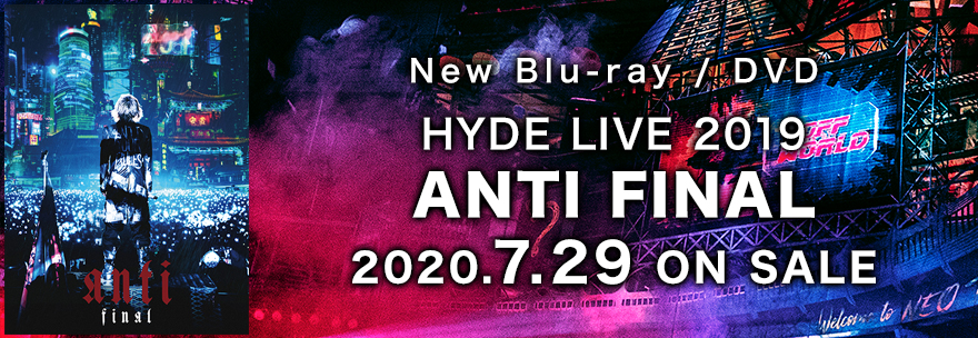 待望のワンマンLIVE『HYDE LIVE 2022』開催決定！ - HYDE