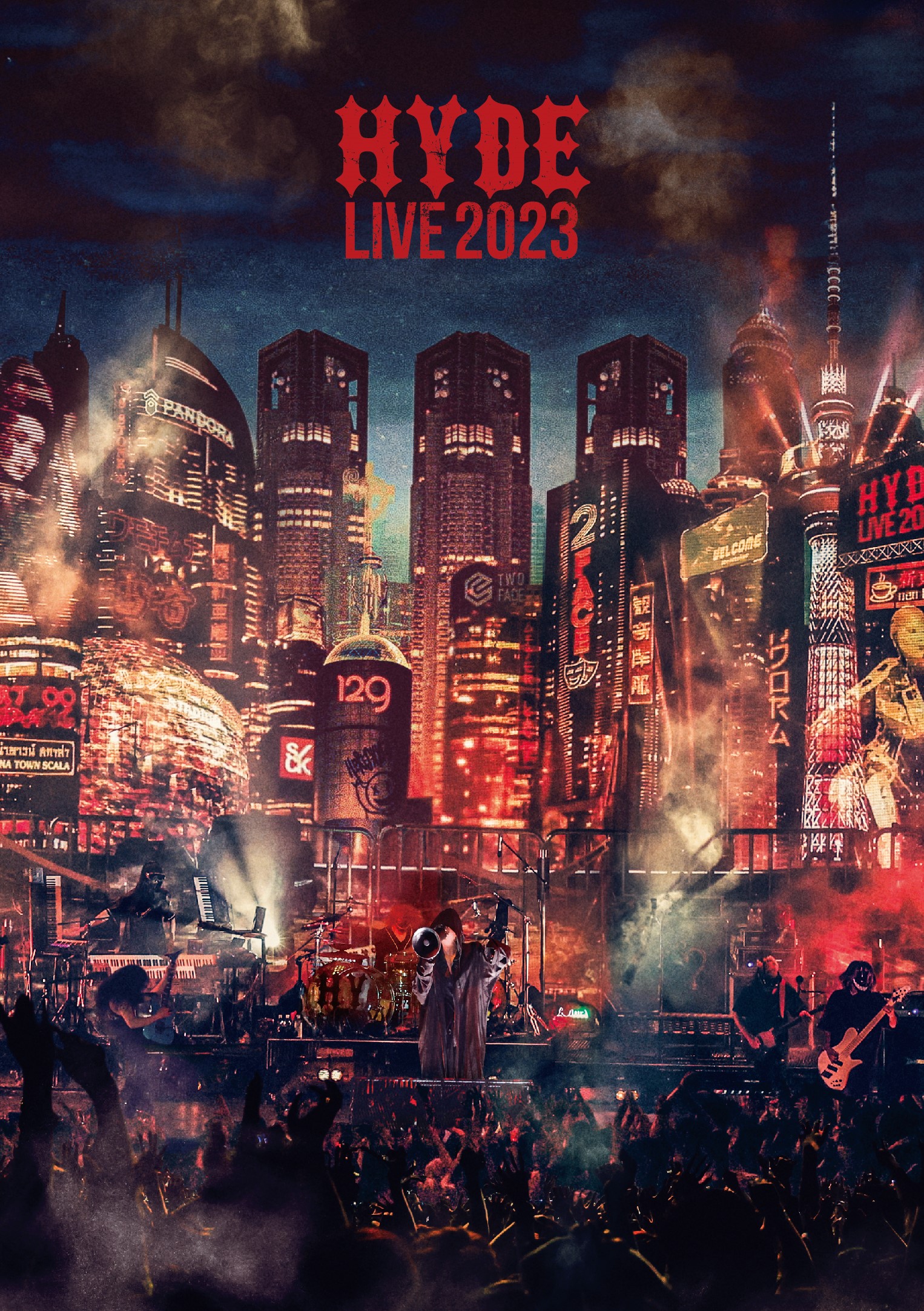 LIVE Blu-ray&DVD 「HYDE LIVE2023」 6月12日(水)発売決定!! VR映像で 