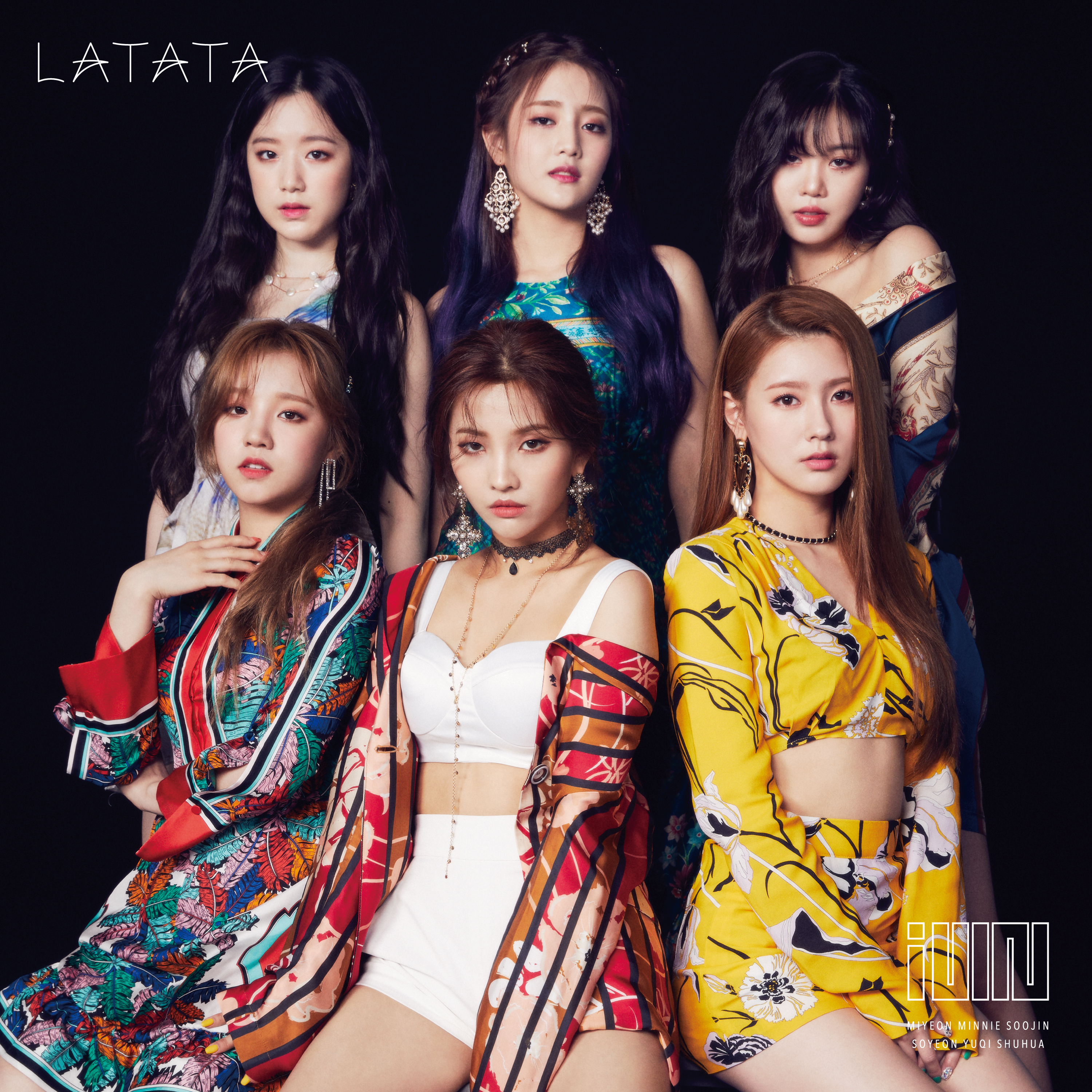 日本デビューミニアルバム『LATATA』のジャケット写真、および収録曲が