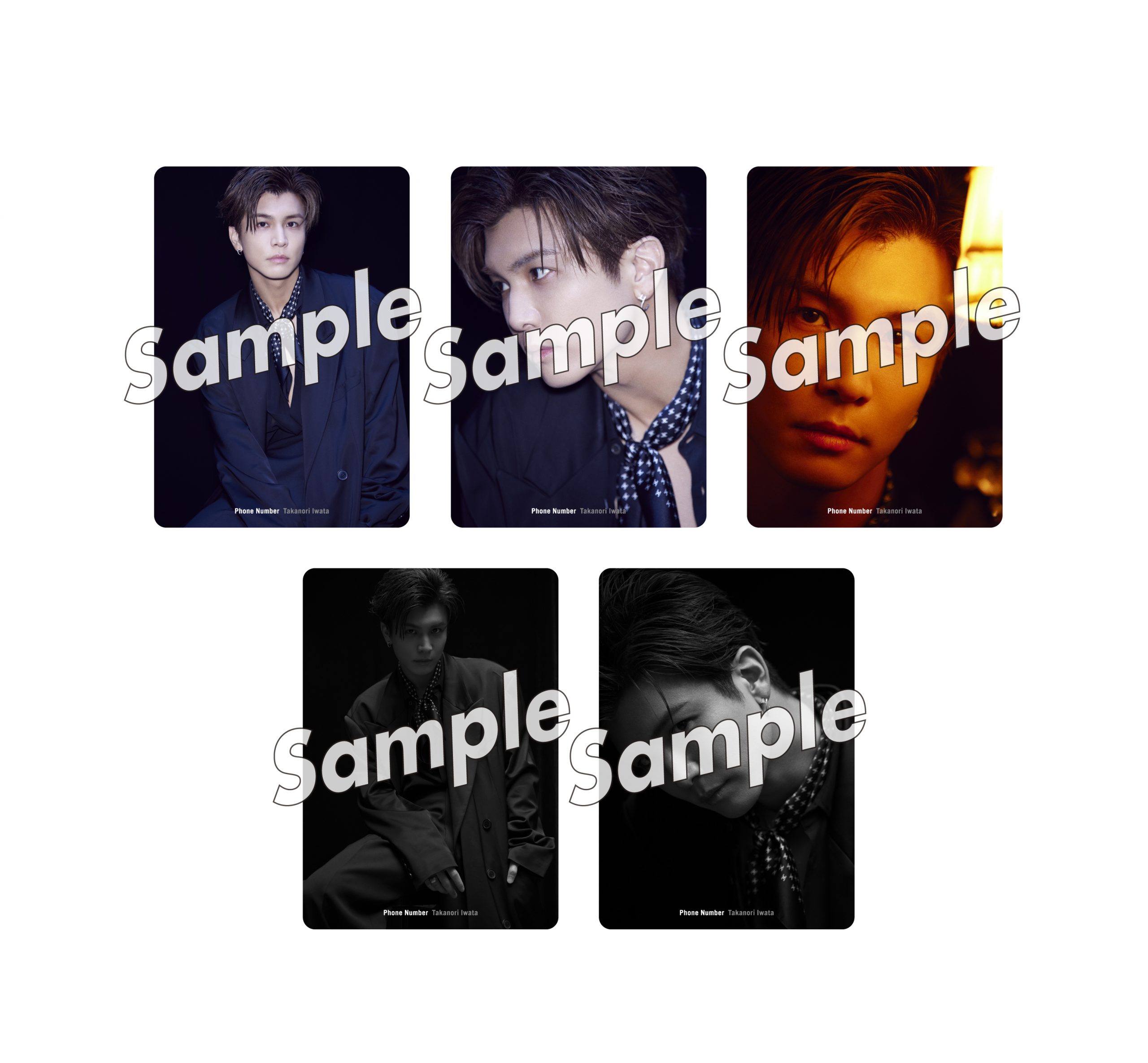 シングル「Phone Number」封入トレーディングカードデザイン決定  