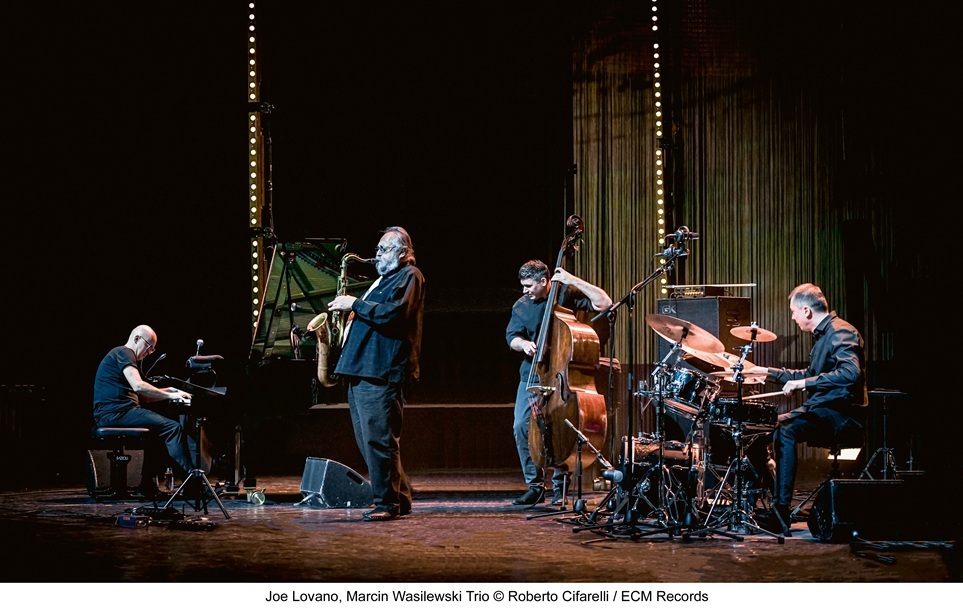 現代テナー・サックス界の最高峰、ジョー・ロヴァーノとのECM