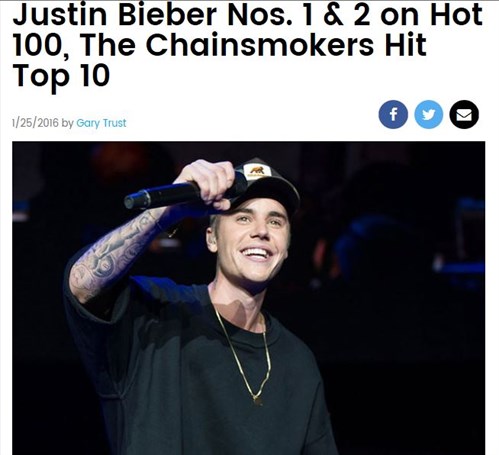 ビルボード・ホット100で1位2位を独占！ UNIVERSAL MUSIC JAPAN