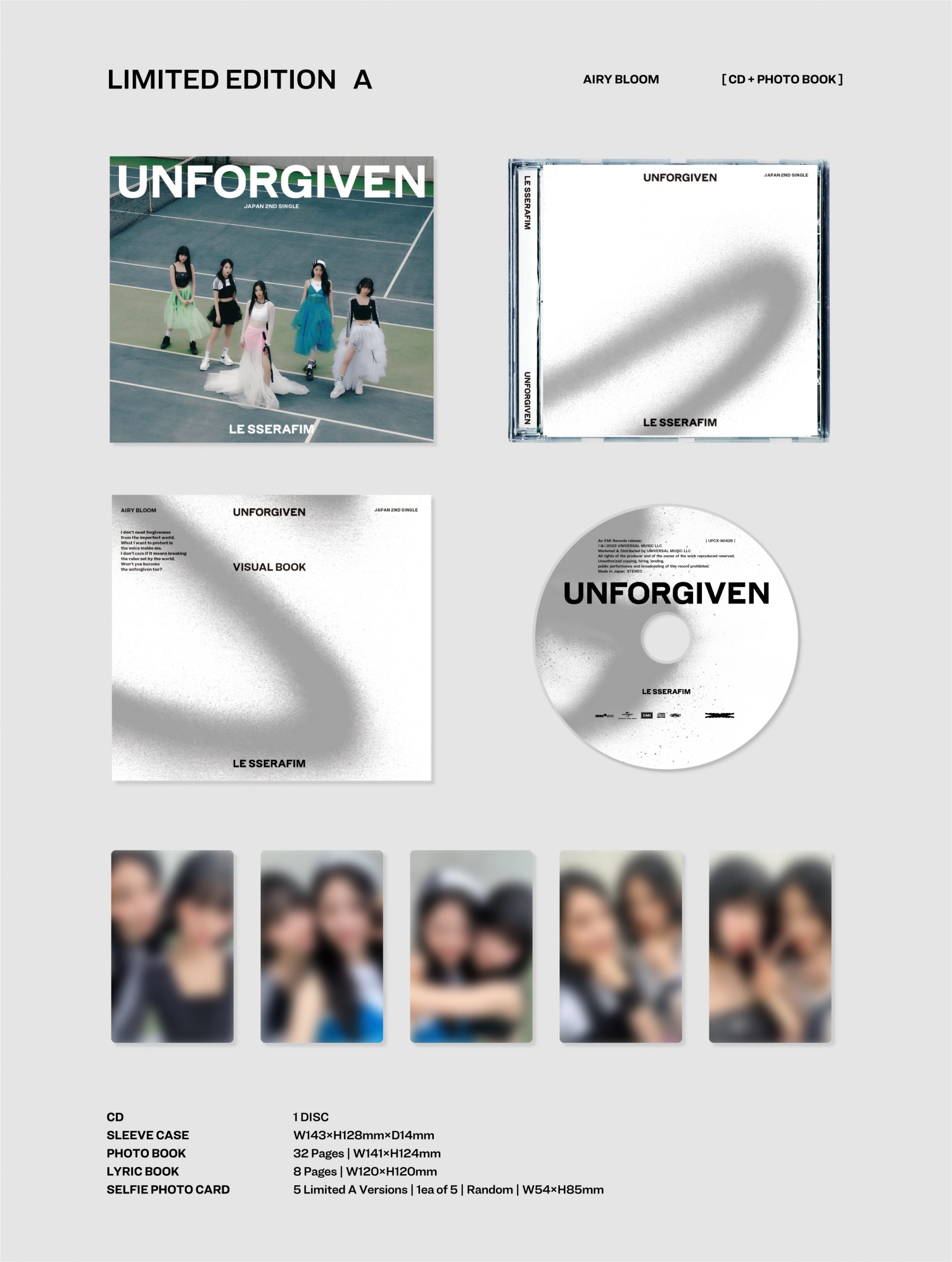 LE SSERAFIM UNFORGIVEN NAMIL MUSIC サイン会 【公式通販】
