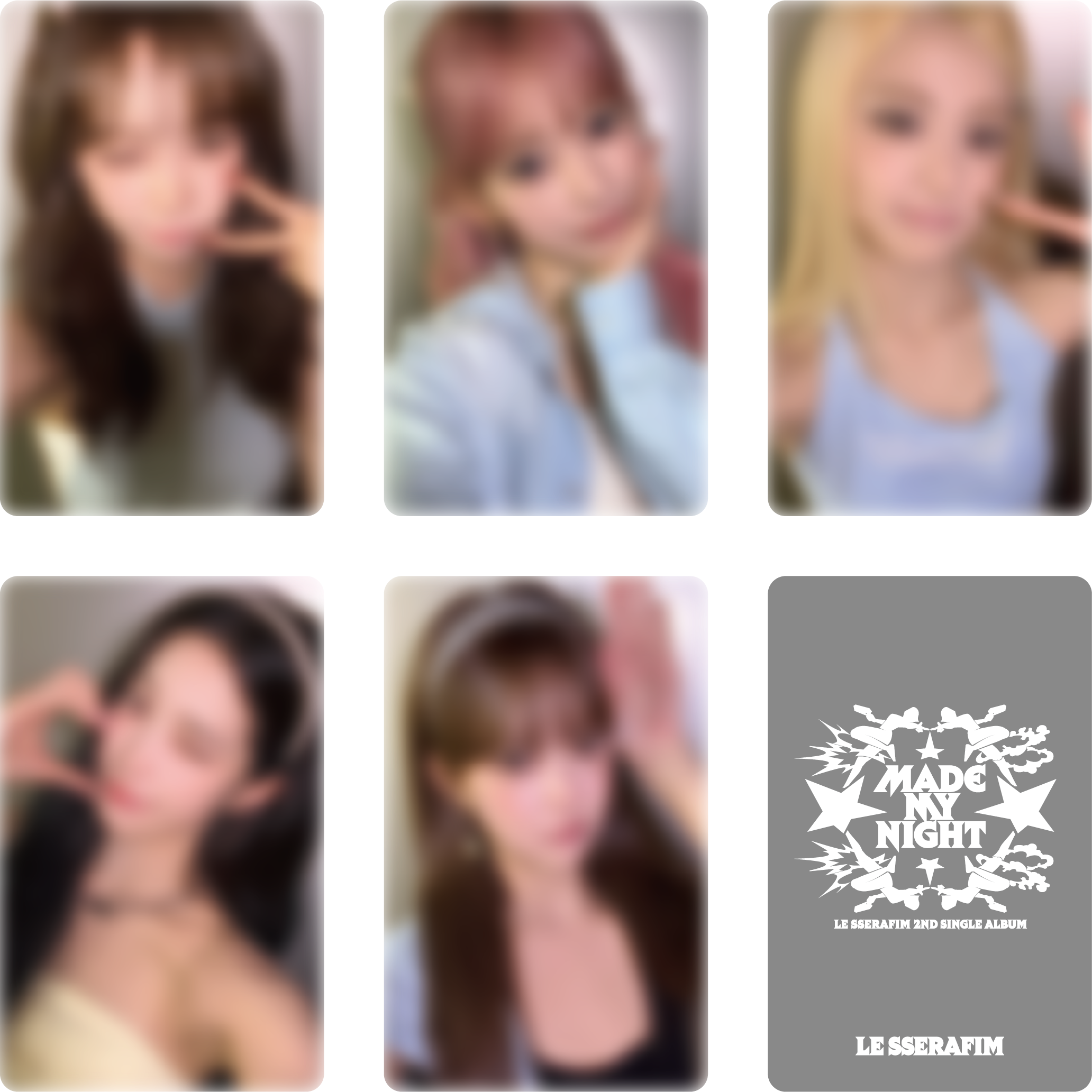 LE SSERAFIM 2nd Single 'Made My Night' 発売記念「先着ラッキー