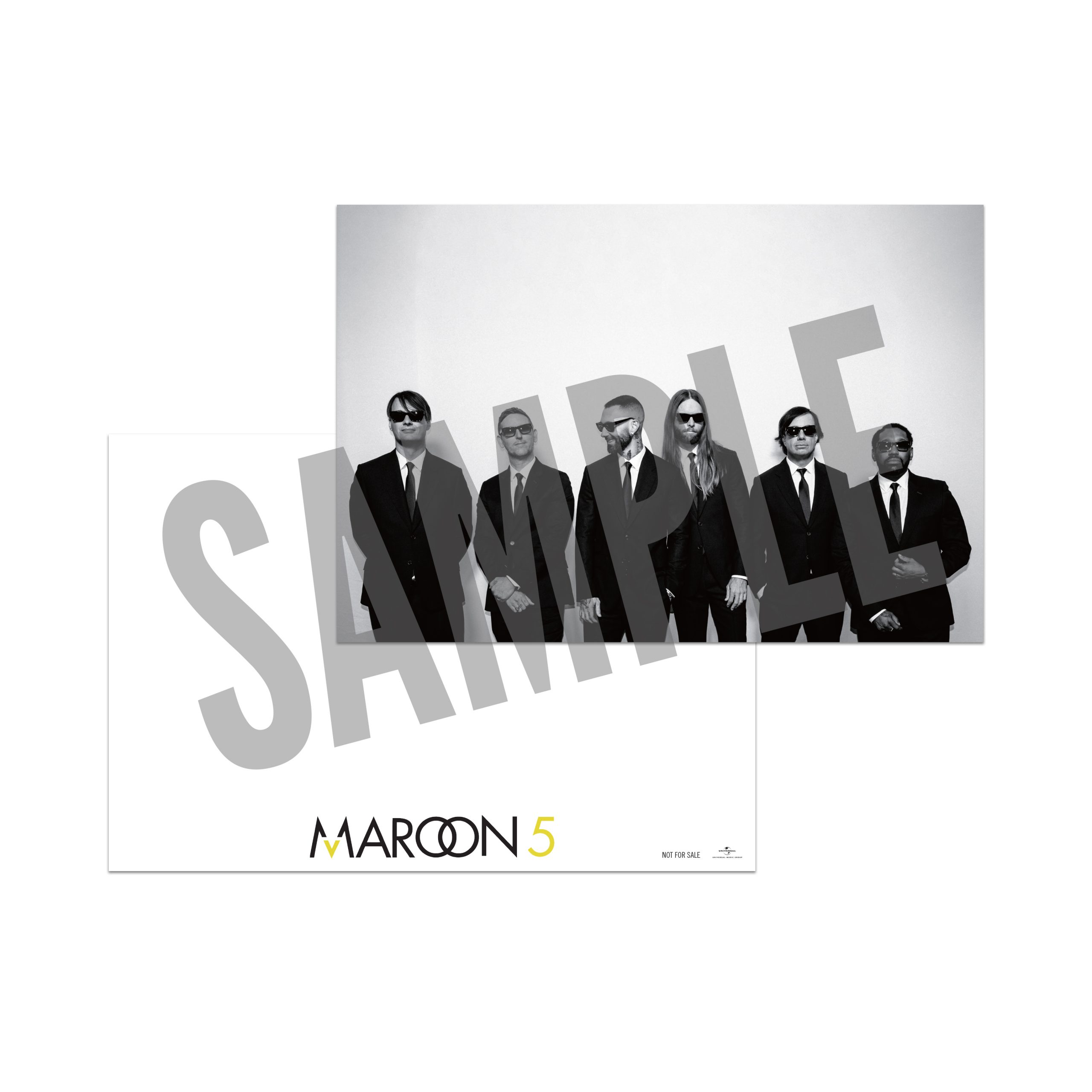 Maroon5 デビューアルバムのプロモーション用ステッカー 【公式通販】