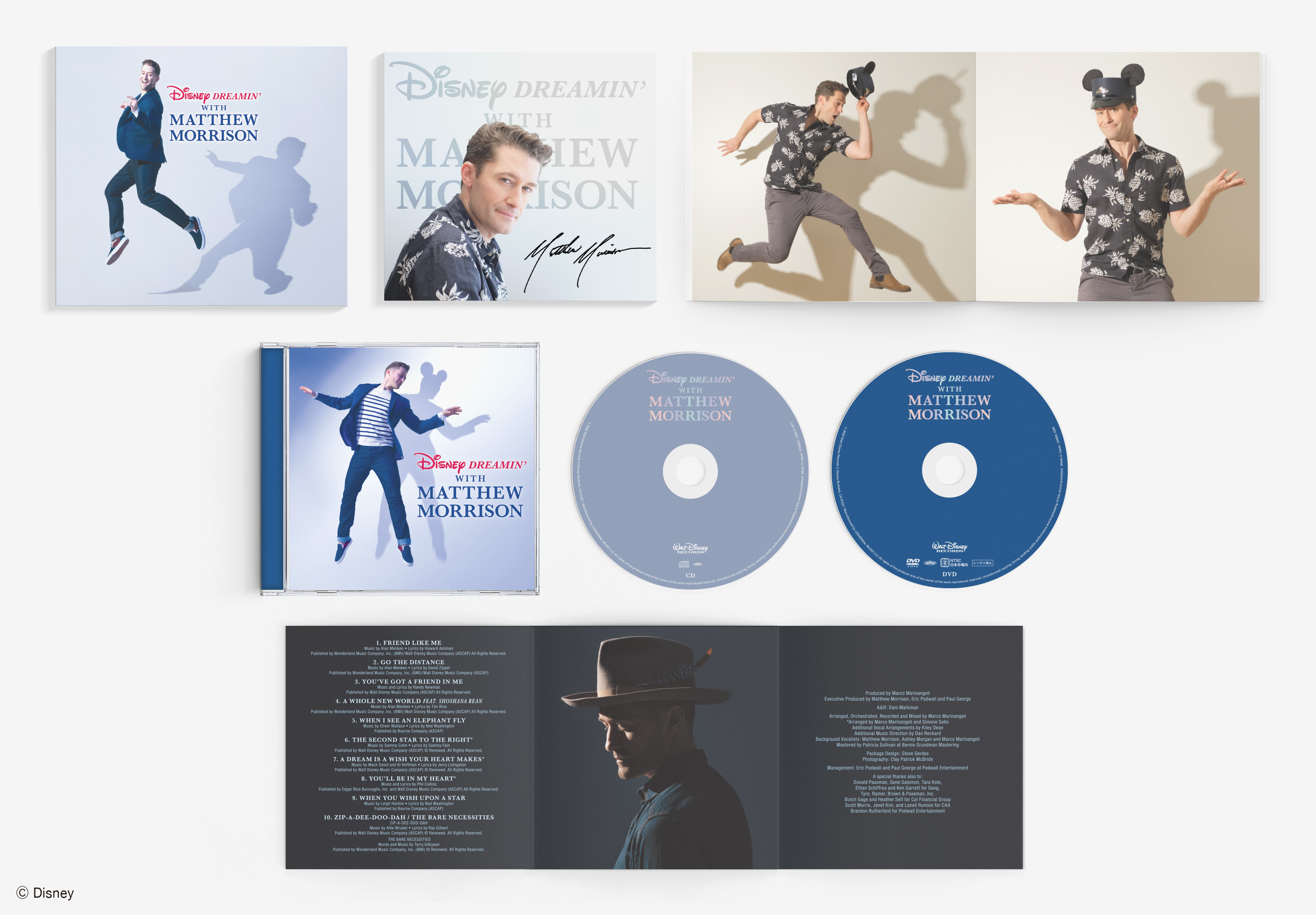 ディズニー ドリーミング With マシュー モリソン 生産限定盤 Cd Dvd マシュー モリソン Universal Music Japan