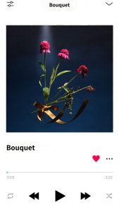 Bouquet」LINE MUSIC再生キャンペーン！ - めいちゃん