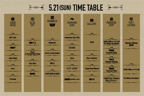 Greenroom 2017timetable -2