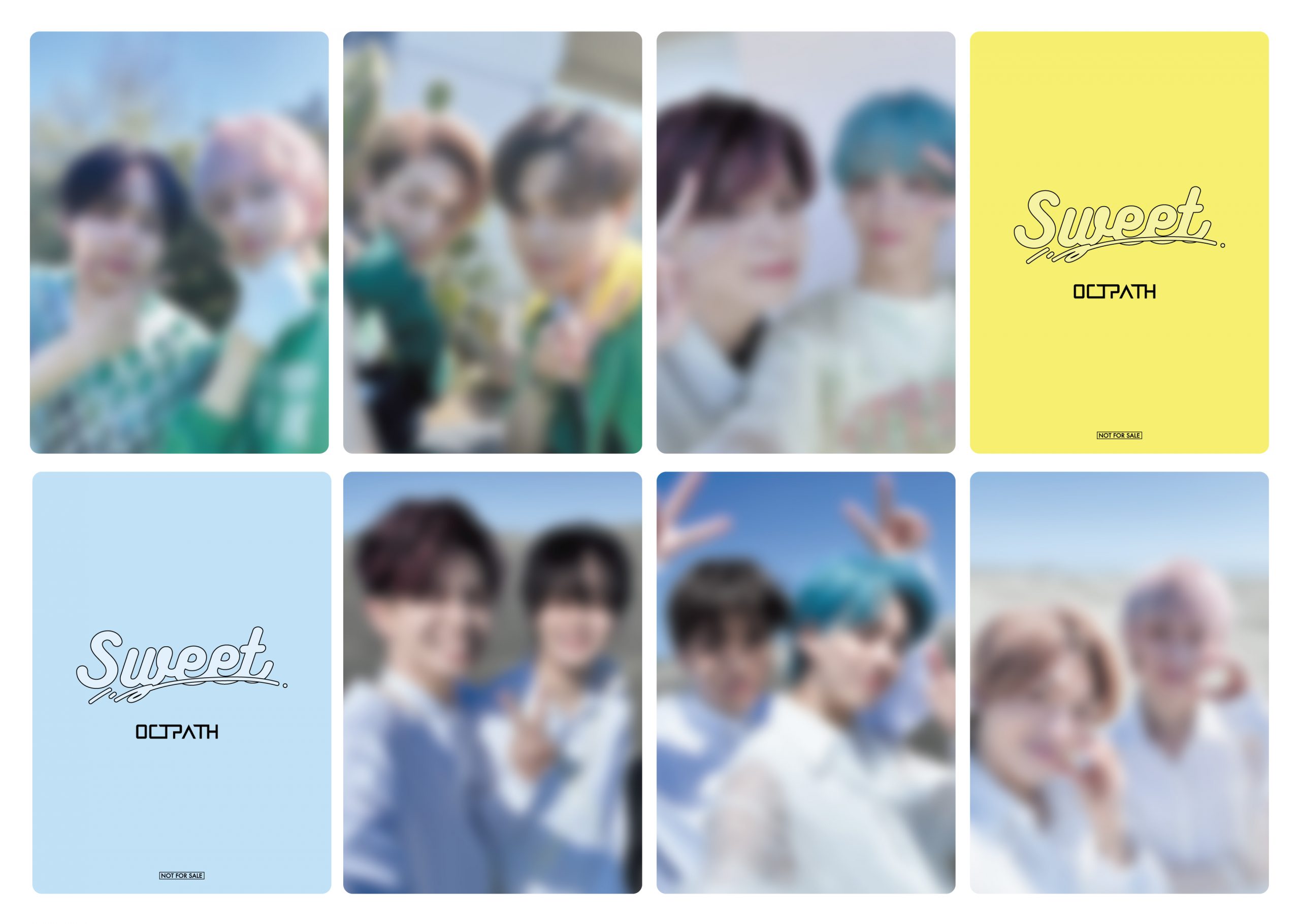 OCTPATH 4th single『Sweet』発売記念 “ONLINE OCTPATH DRAW CHANCE 