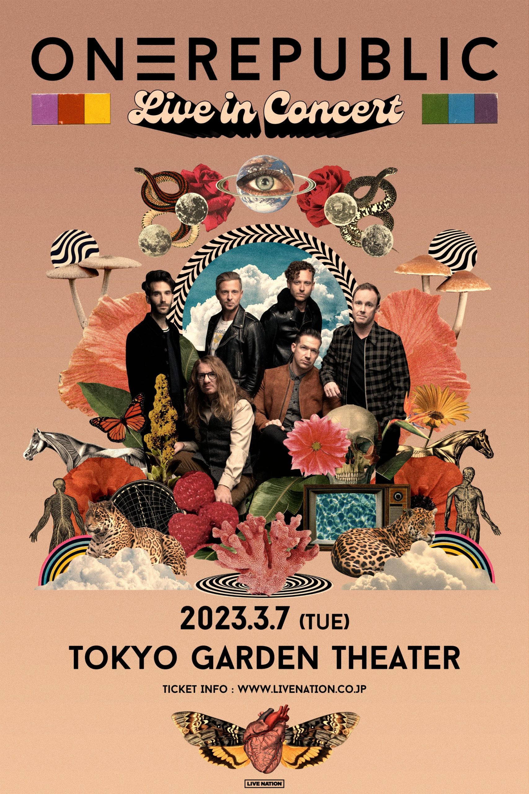 OneRepublic 来日公演 東京ガーデンシアター-