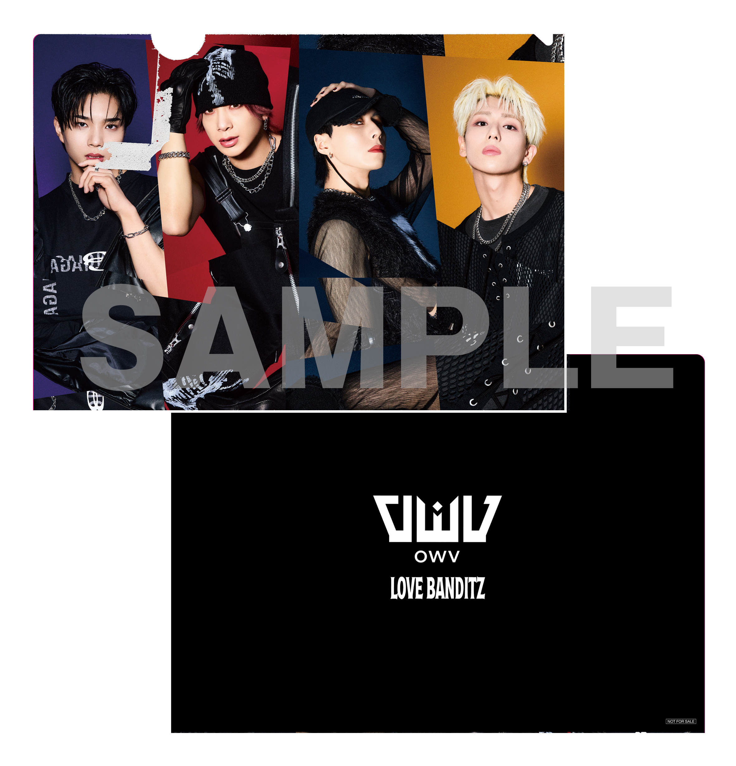 6月12日発売9th single『LOVE BANDITZ』先着特典デザイン公開！ - OWV OWV LOVE BANDITZ FC限定盤