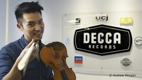 Ray Chen Decca Signing Credit Andrew Morgan