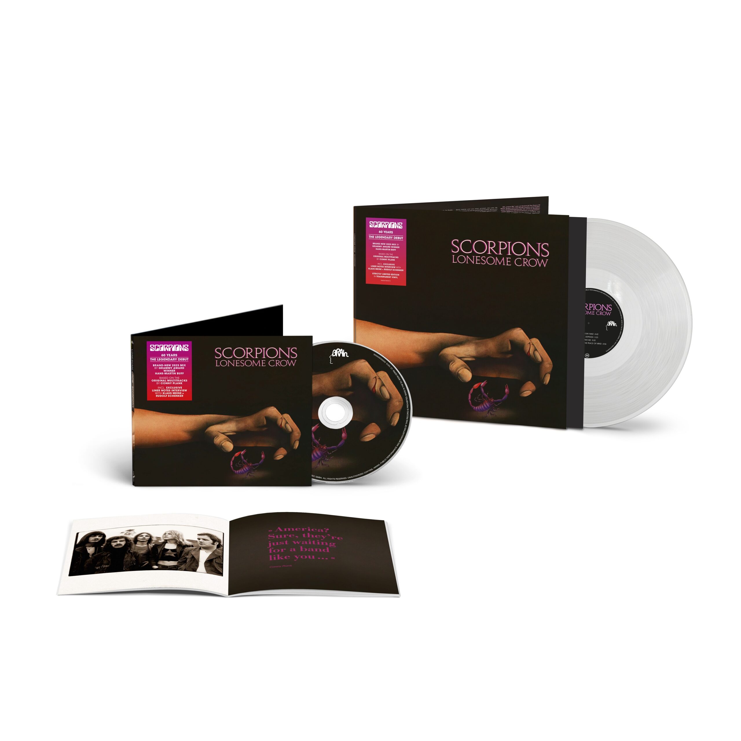 デビュー・アルバム『恐怖の蠍団』の結成60周年記念・最新2026ミックス