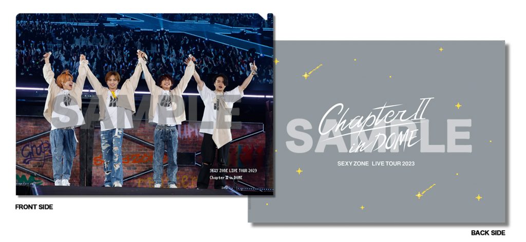 初の3大ドームツアーを映像化 LIVE Blu-ray & DVD「SEXY ZONE LIVE