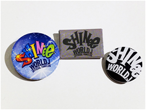 SHINee WORLD Jオリジナル缶バッチ