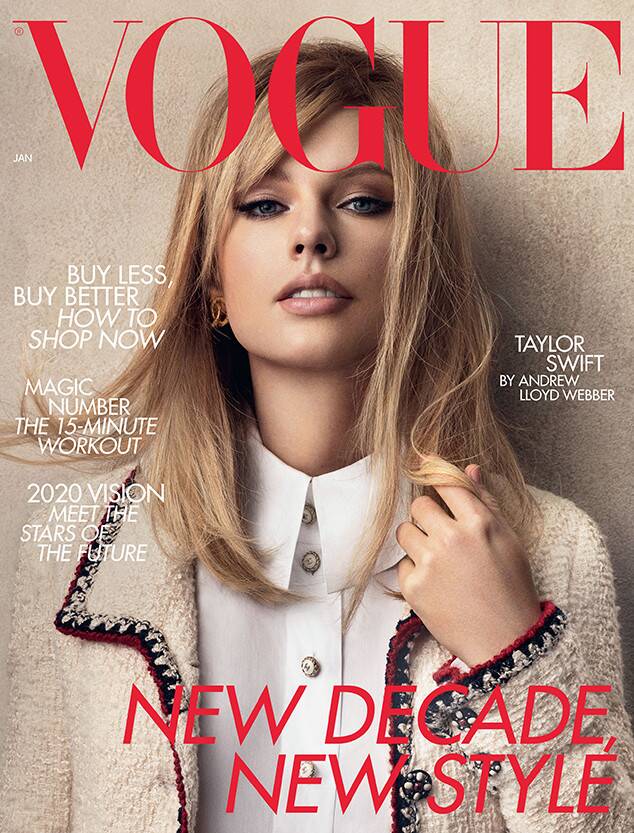 British Vogueとpeopleの最新号で表紙 テイラー スウィフト